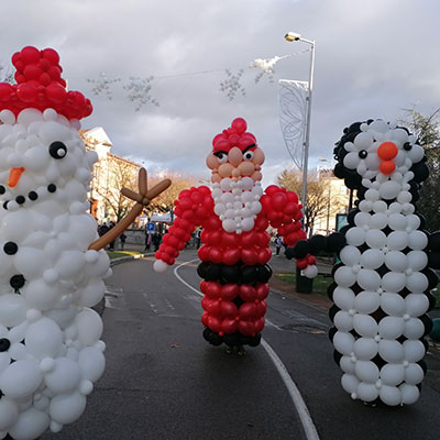 sculpture sur ballons